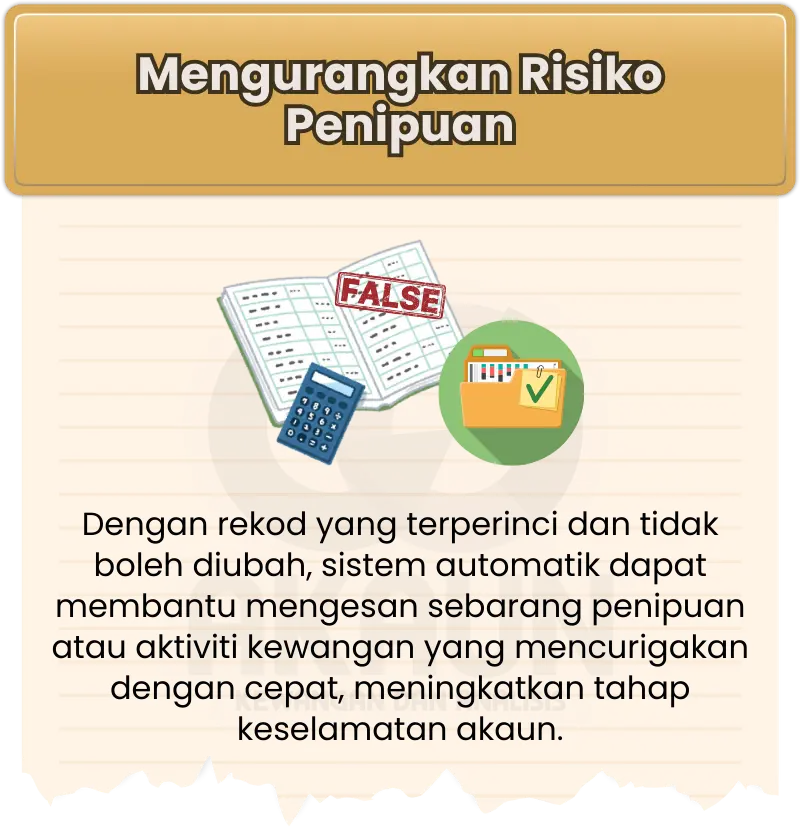 Keistimewaan Go Akaun 6: Mengurangkan Risiko Penipuan | Go Akaun | GoAkaun | GoAkaun.com